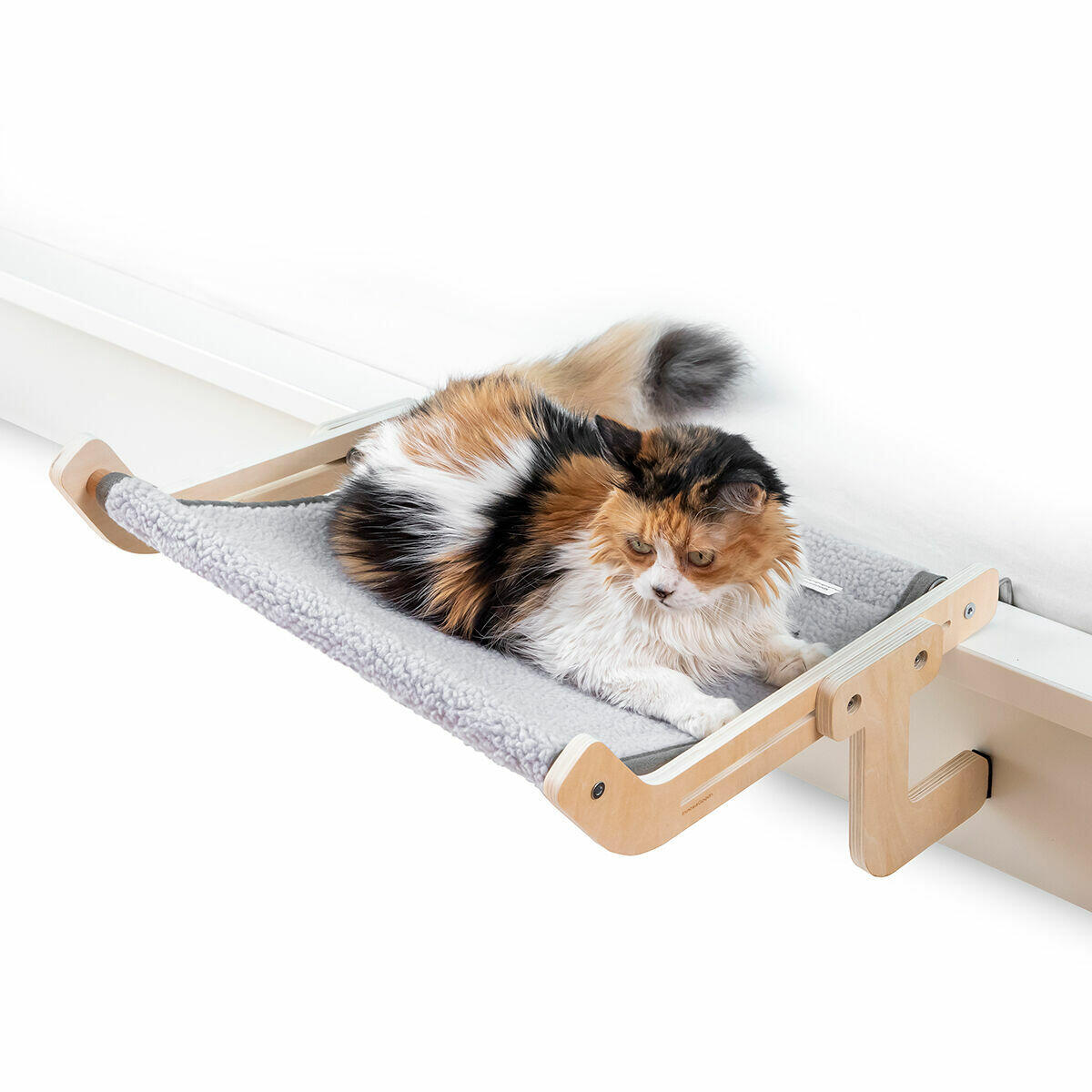 Hamaca Colgante para Gatos Madera