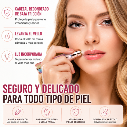 Depilador eléctrico femenino