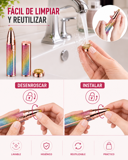 Depilador eléctrico femenino