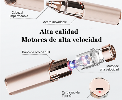 Depilador eléctrico femenino