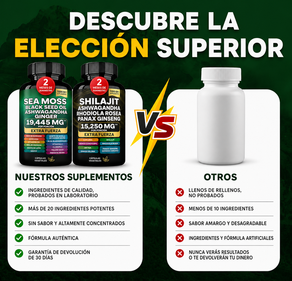 Alpha Vital™ Pack - Energía y rendimiento masculino ♂