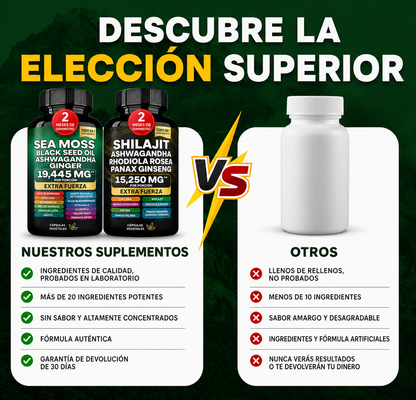Alpha Vital™ Pack - Energía y rendimiento masculino ♂