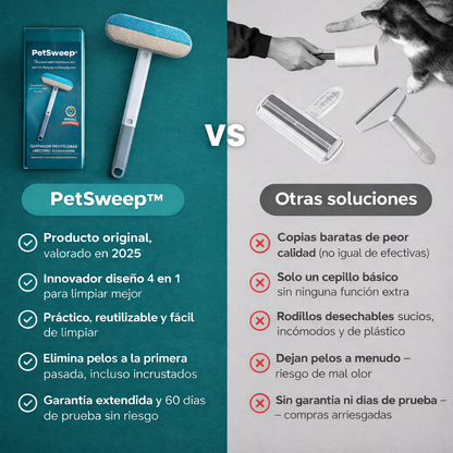 PetSweep™ — Para hogares con mascotas