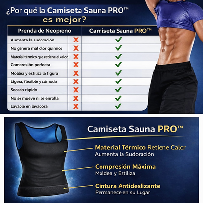 ThermoFit™ Camiseta Sauna Pro