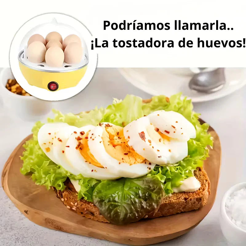 Cocedor De Huevos Express (PORTABLE) + Ebook Regalo 40 RECETAS