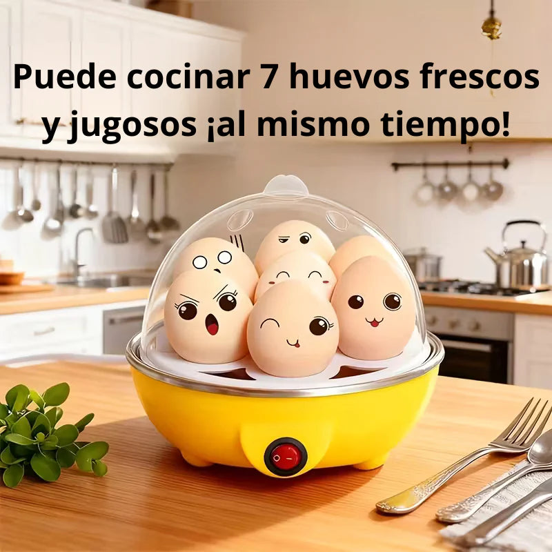 Cocedor De Huevos Express (PORTABLE) + Ebook Regalo 40 RECETAS